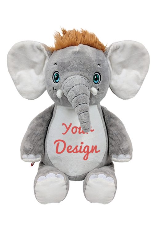 grey elephant teddy bear