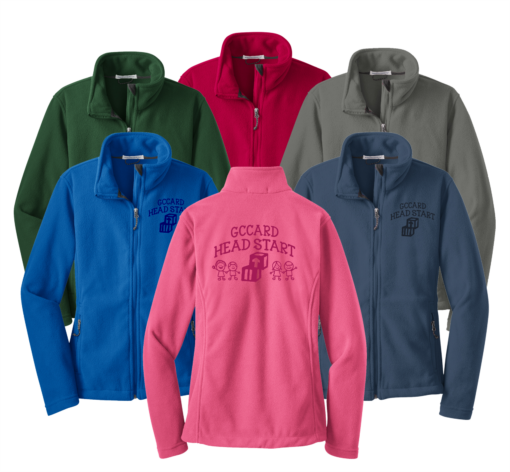 GCCARD Head Start Ladies Fleece Full Zip