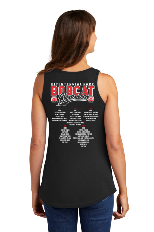 GBBC Bobcat Classic - Ladies Cotton Tank - Image 3